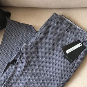 Skull pattern dress pants